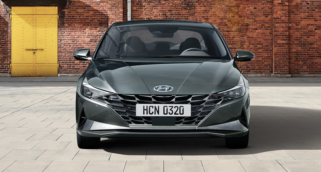 elantra cn7 design front parametic jewel grille original 1