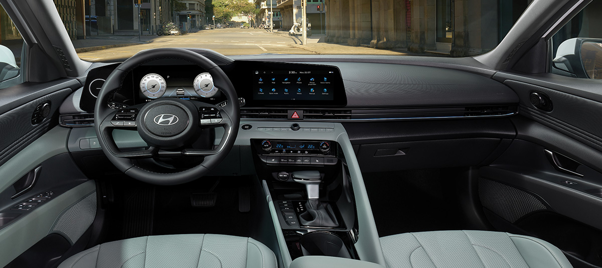 elantra interior