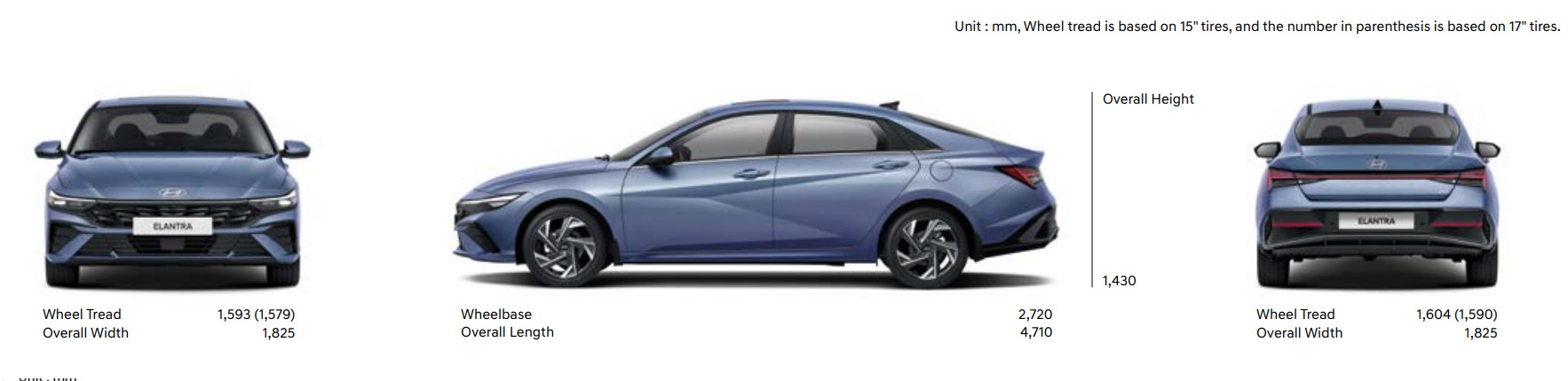 elantra specifications