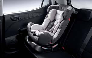 ISOFIX child seat anchor system
