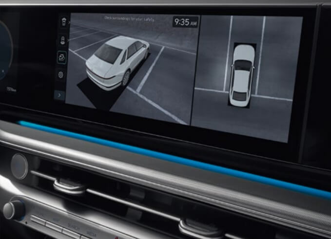 أزيرا Head-up display