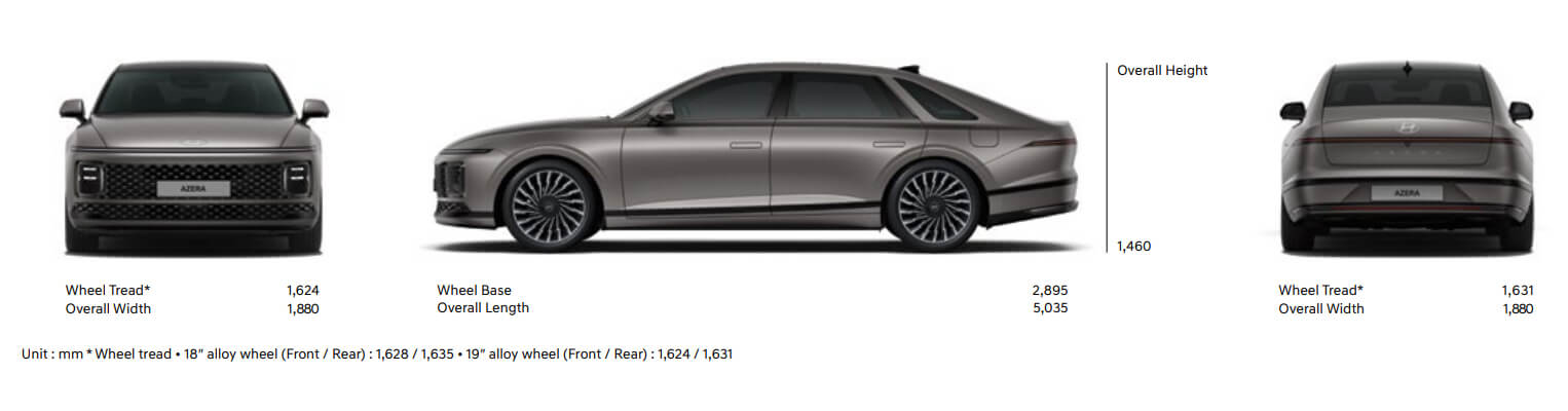 Hyundai | AZERA Specification