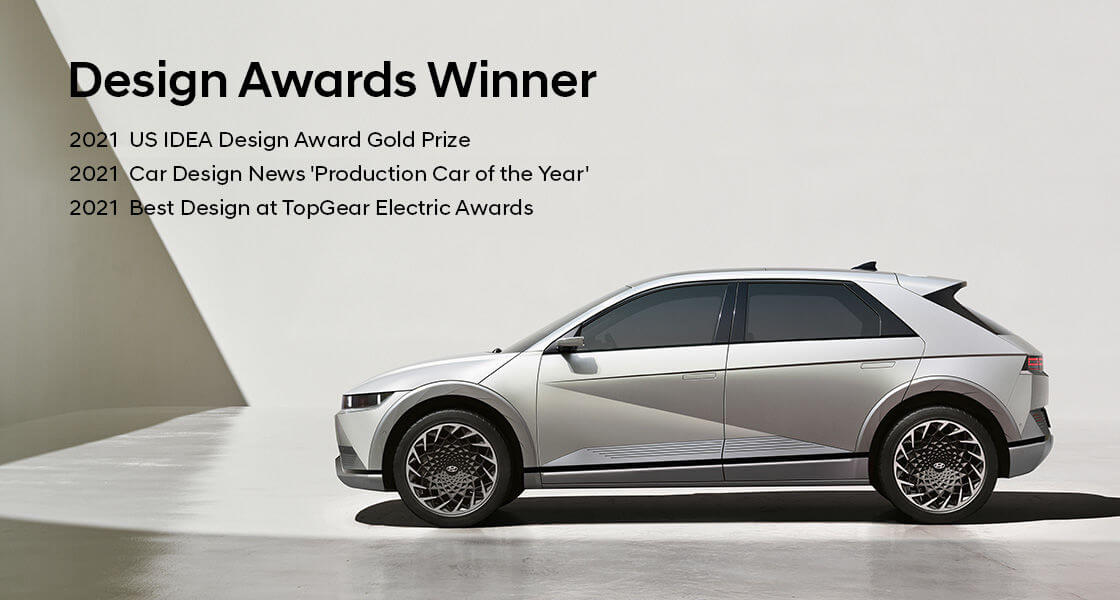 Hyundai | IONIQ 5 ioniq5 highlights design awards winner pc