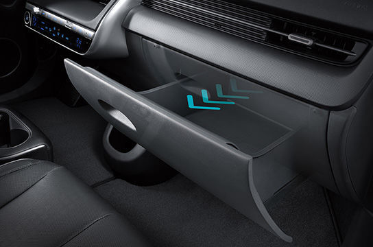 ioniq5 ne design sliding grove box original ioniq5 ne design sliding grove box original