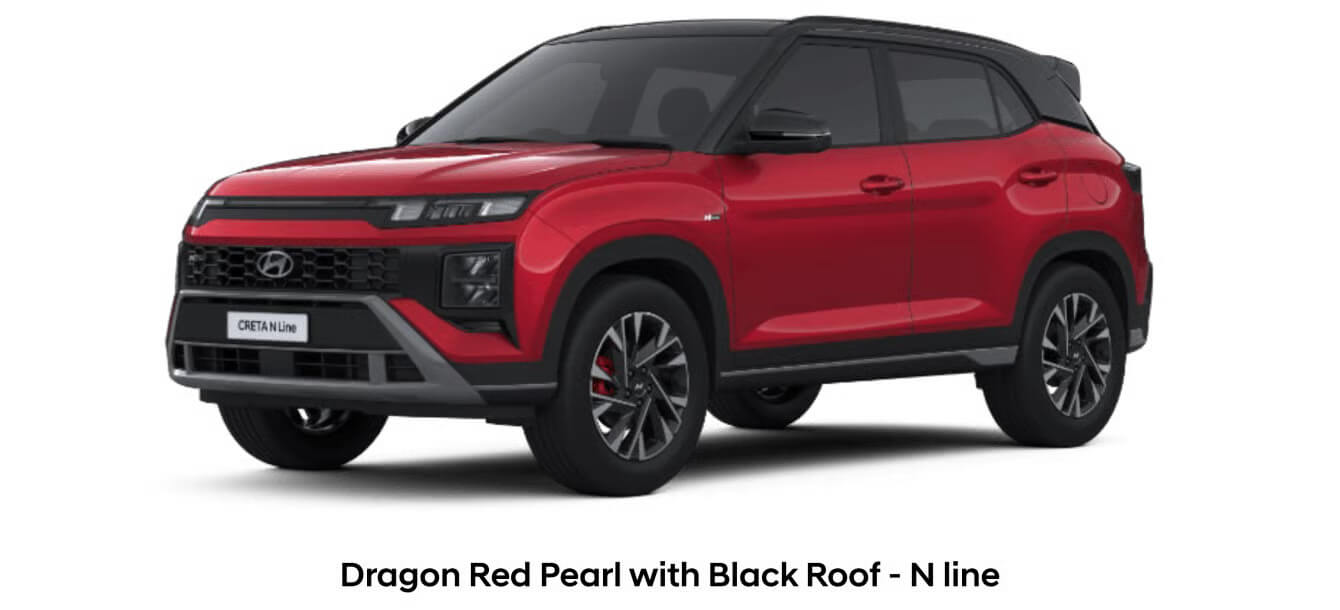 Dragon Red Pearl Black Roof N Line